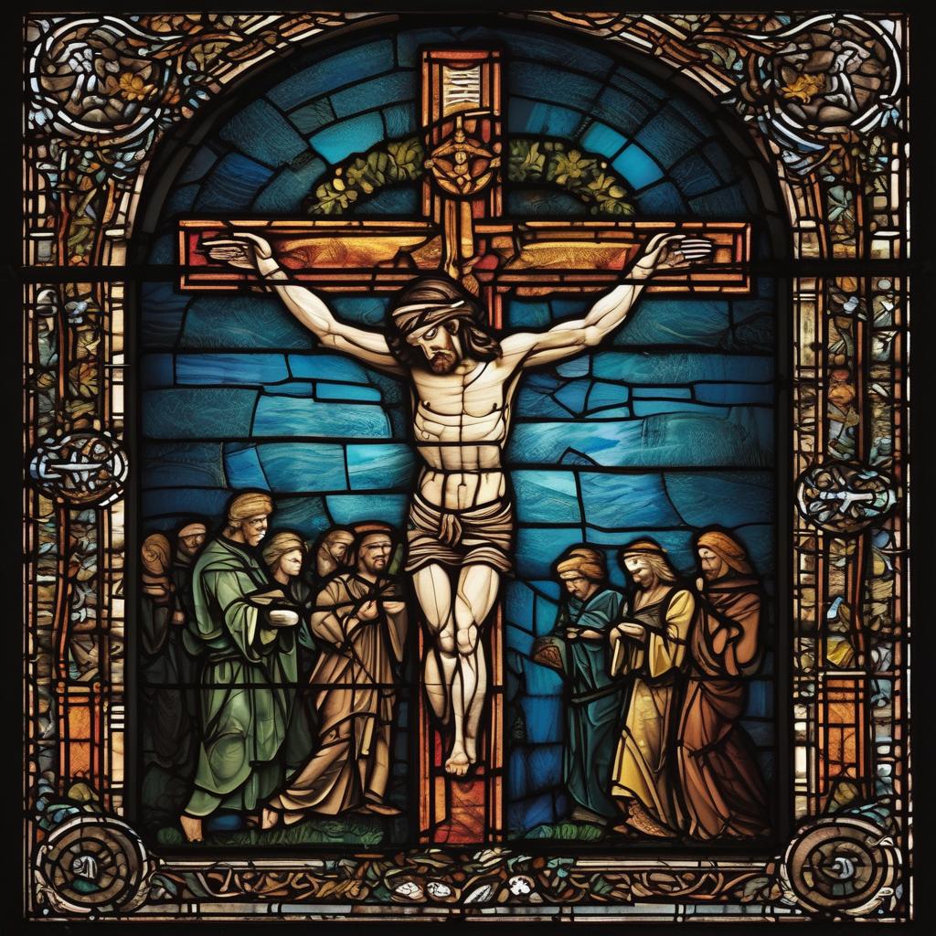 Crucifixion Free Downloadable Cross Stitch Pattern